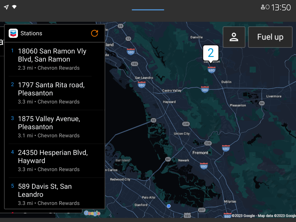 Chevron APK screenshot