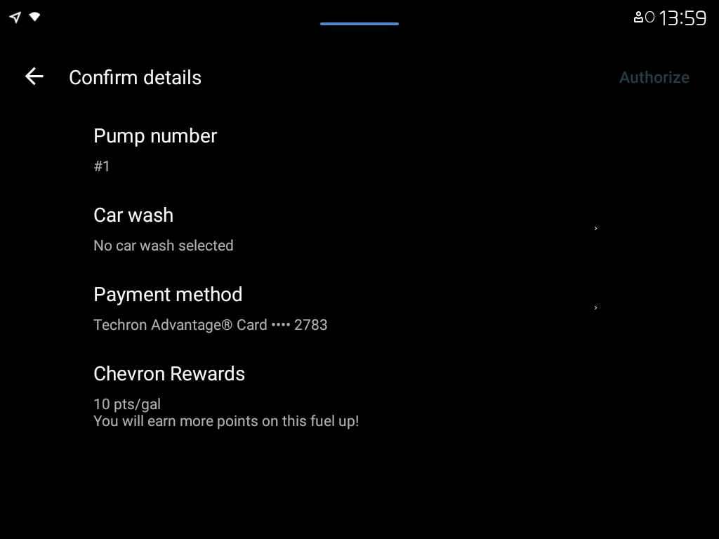 Chevron APK screenshot