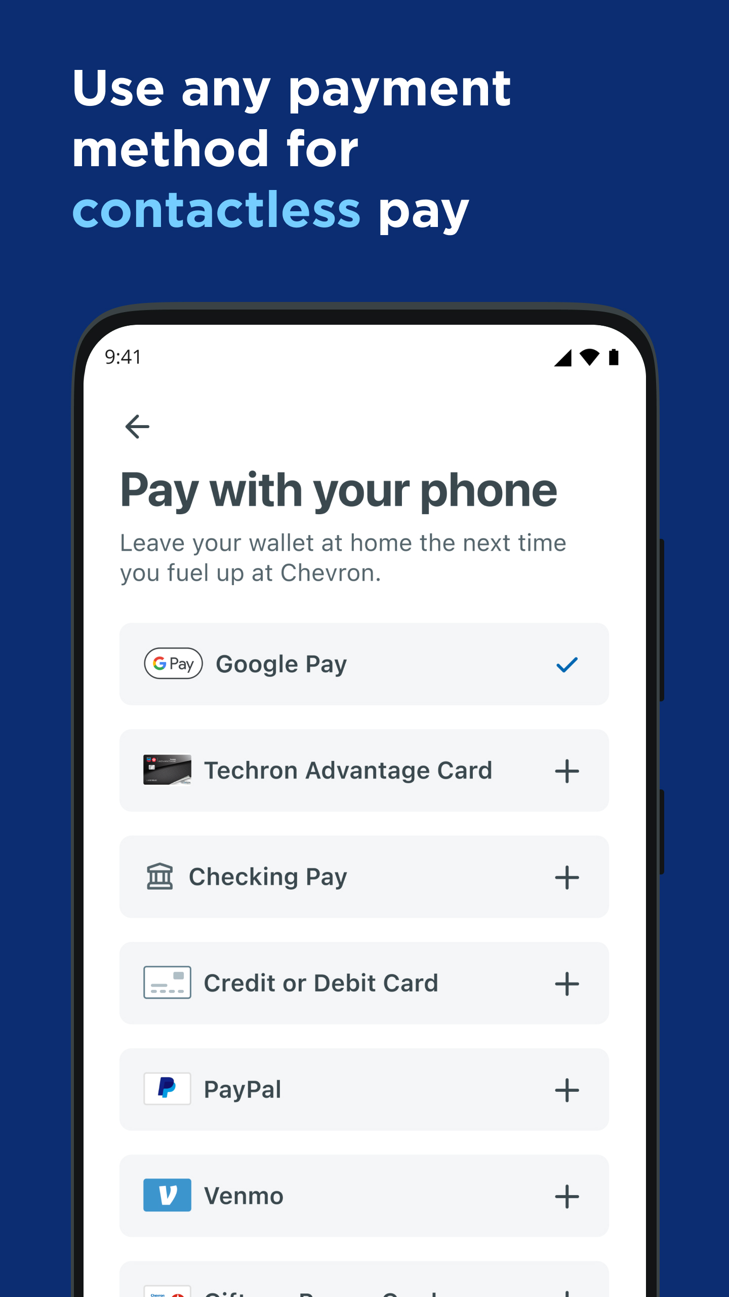 Chevron APK screenshot
