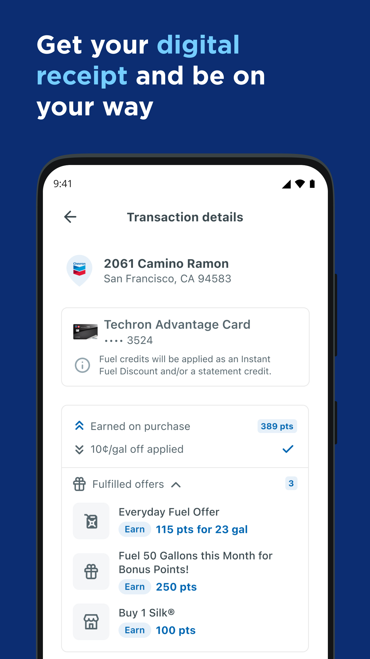 Chevron APK screenshot
