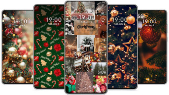 Рождественские обои APK screenshot