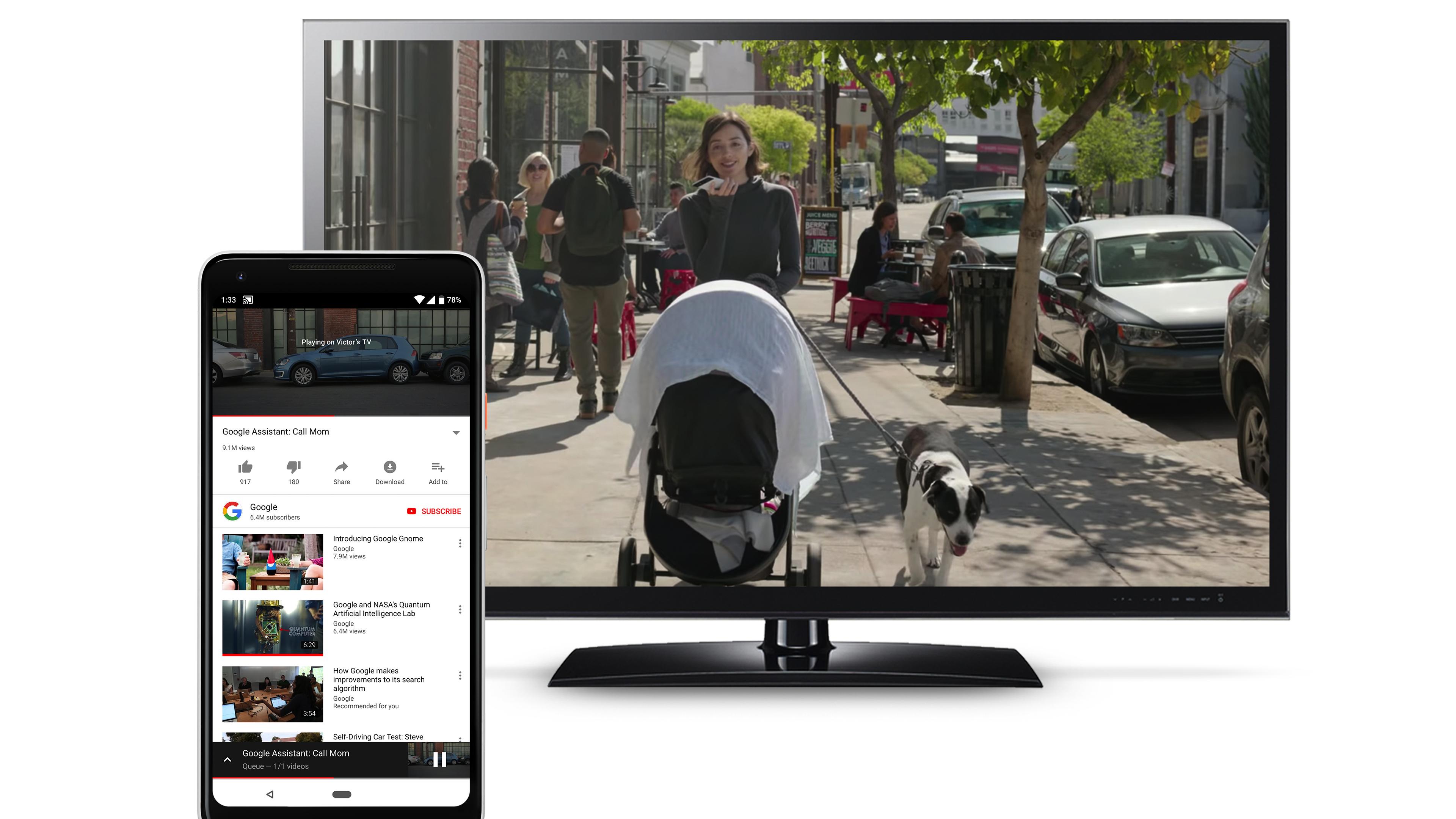 Chromecast screenshot