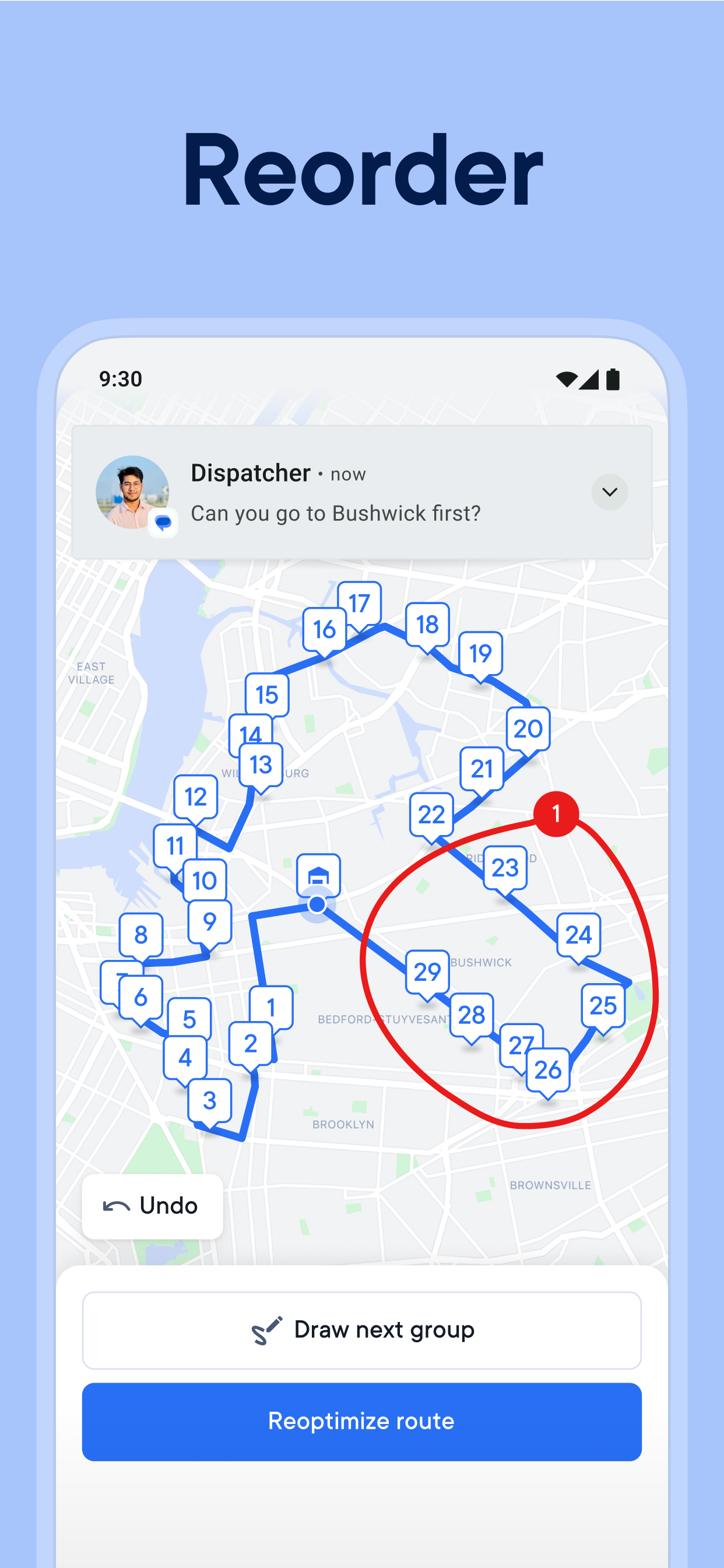 Планировщик маршрутов Circuit APK screenshot