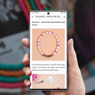Clay Bead Bracelet Ideas APK screenshot