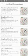 Clay Bead Bracelet Ideas APK screenshot