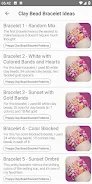 Clay Bead Bracelet Ideas APK screenshot