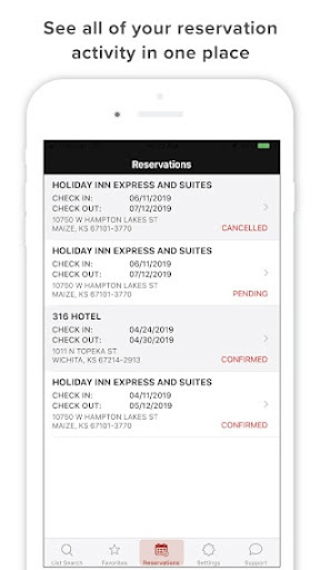 CLC Lodging Hotel Locator APK screenshot