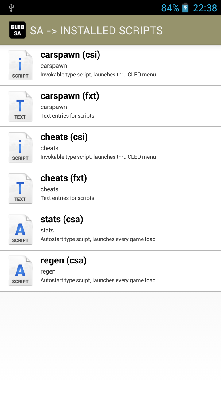 CLEO SA APK screenshot