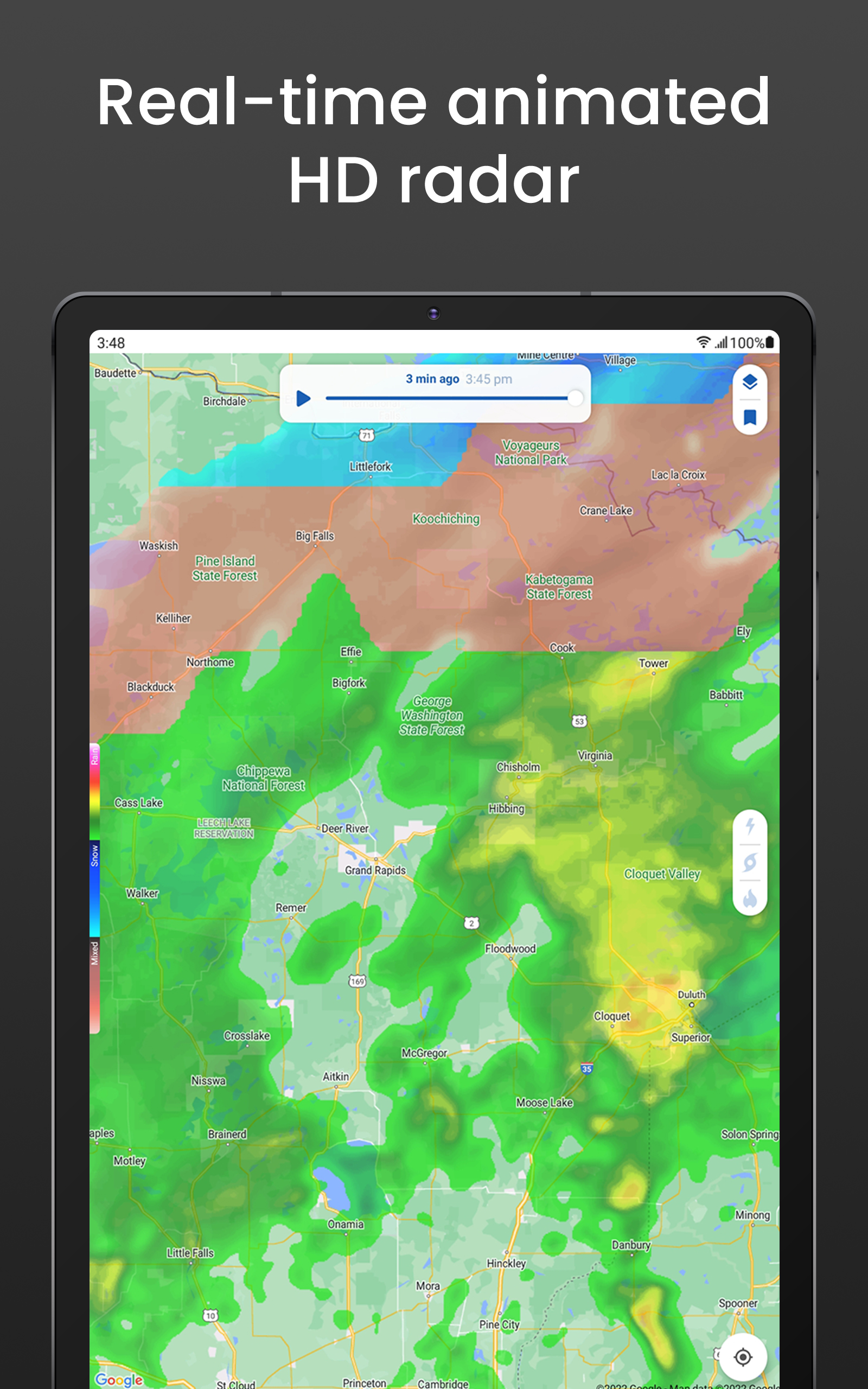 Clime: NOAA Weather Radar Live APK screenshot