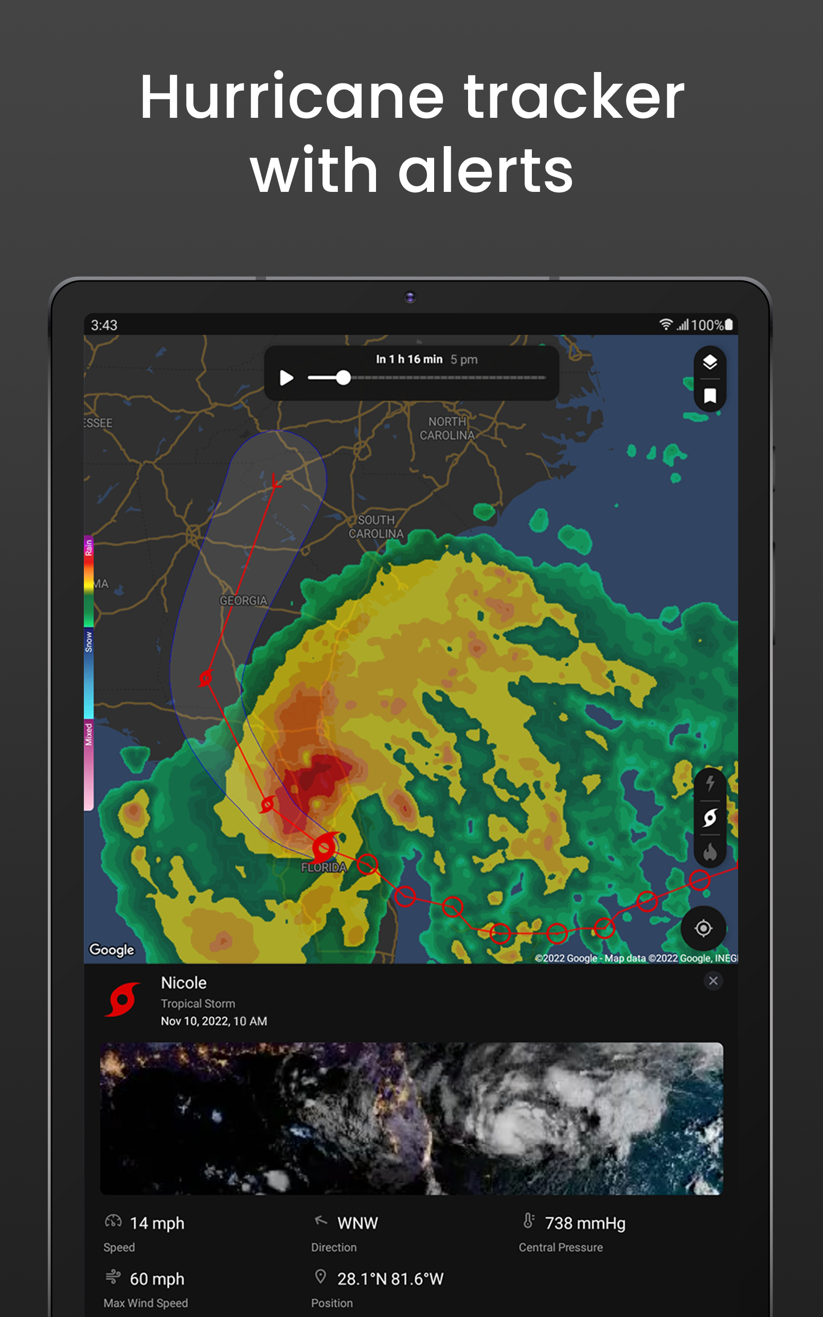 Clime: NOAA Weather Radar Live APK screenshot