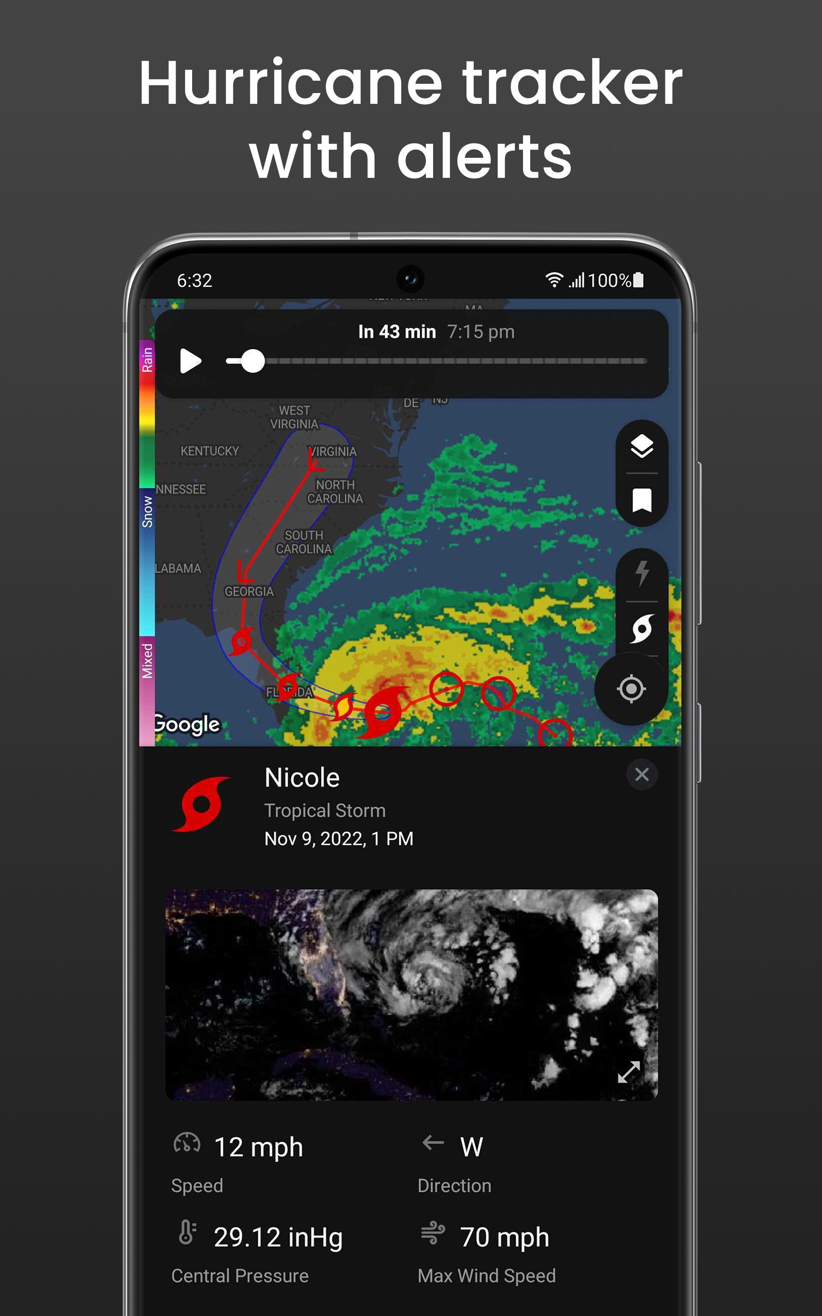 Clime: NOAA Weather Radar Live APK screenshot