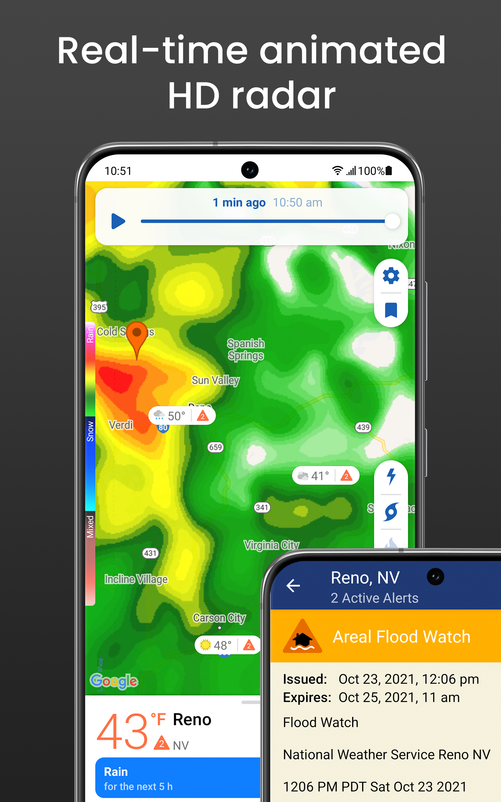 Clime: NOAA Weather Radar Live APK screenshot