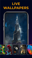 Clock Wallpaper - Analog Clock APK screenshot