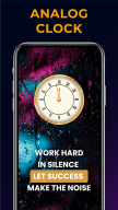 Clock Wallpaper - Analog Clock APK screenshot