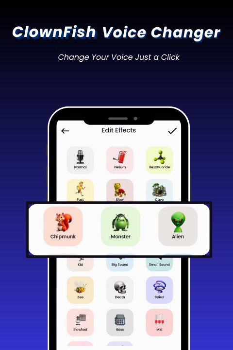 ClownFish Voice Changer screenshot