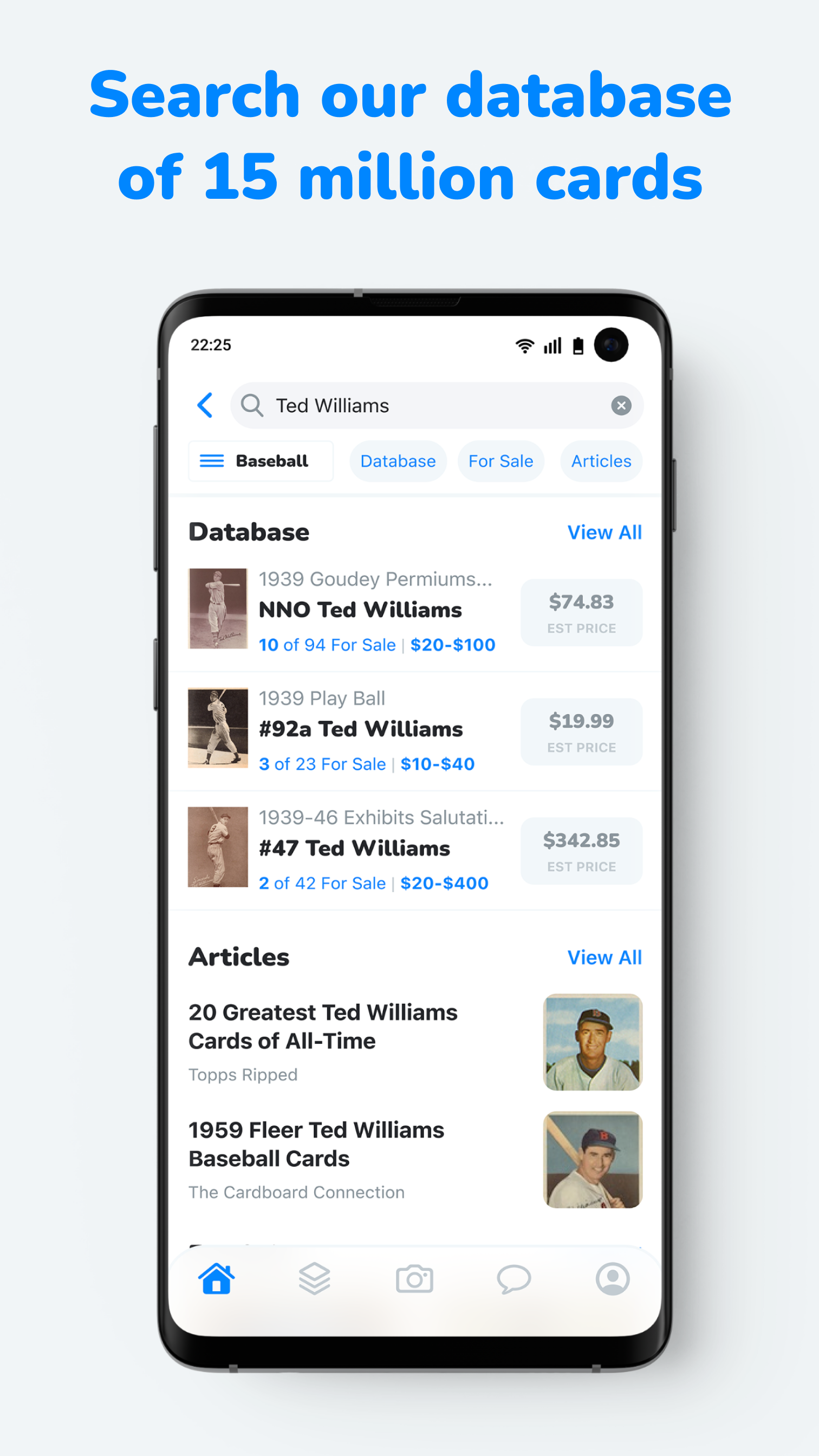 CollX: Sports Card Scanner APK screenshot