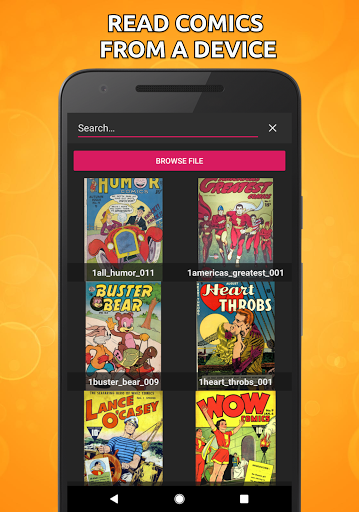 Comic Book Reader (cbz/cbr) APK screenshot