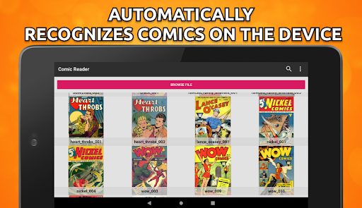 Comic Book Reader (cbz/cbr) APK screenshot