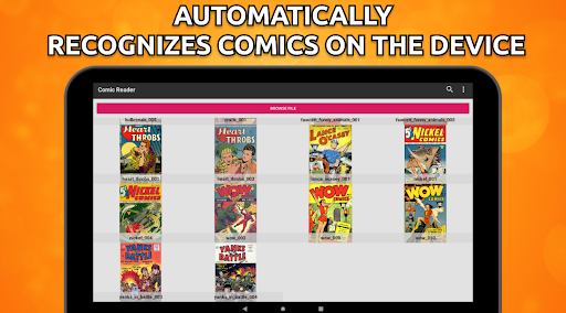 Comic Book Reader (cbz/cbr) APK screenshot