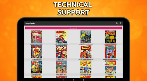 Comic Book Reader (cbz/cbr) APK screenshot