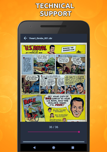 Comic Book Reader (cbz/cbr) APK screenshot