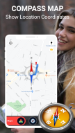 Compass360: Smart Compass tool APK screenshot