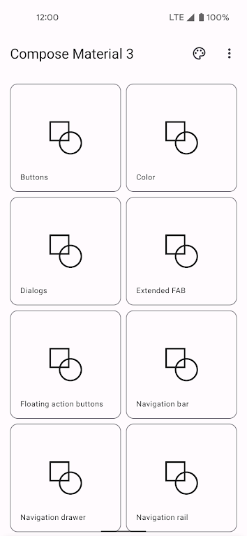 Compose Material Catalog APK screenshot