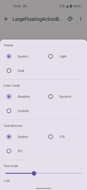 Compose Material Catalog APK screenshot