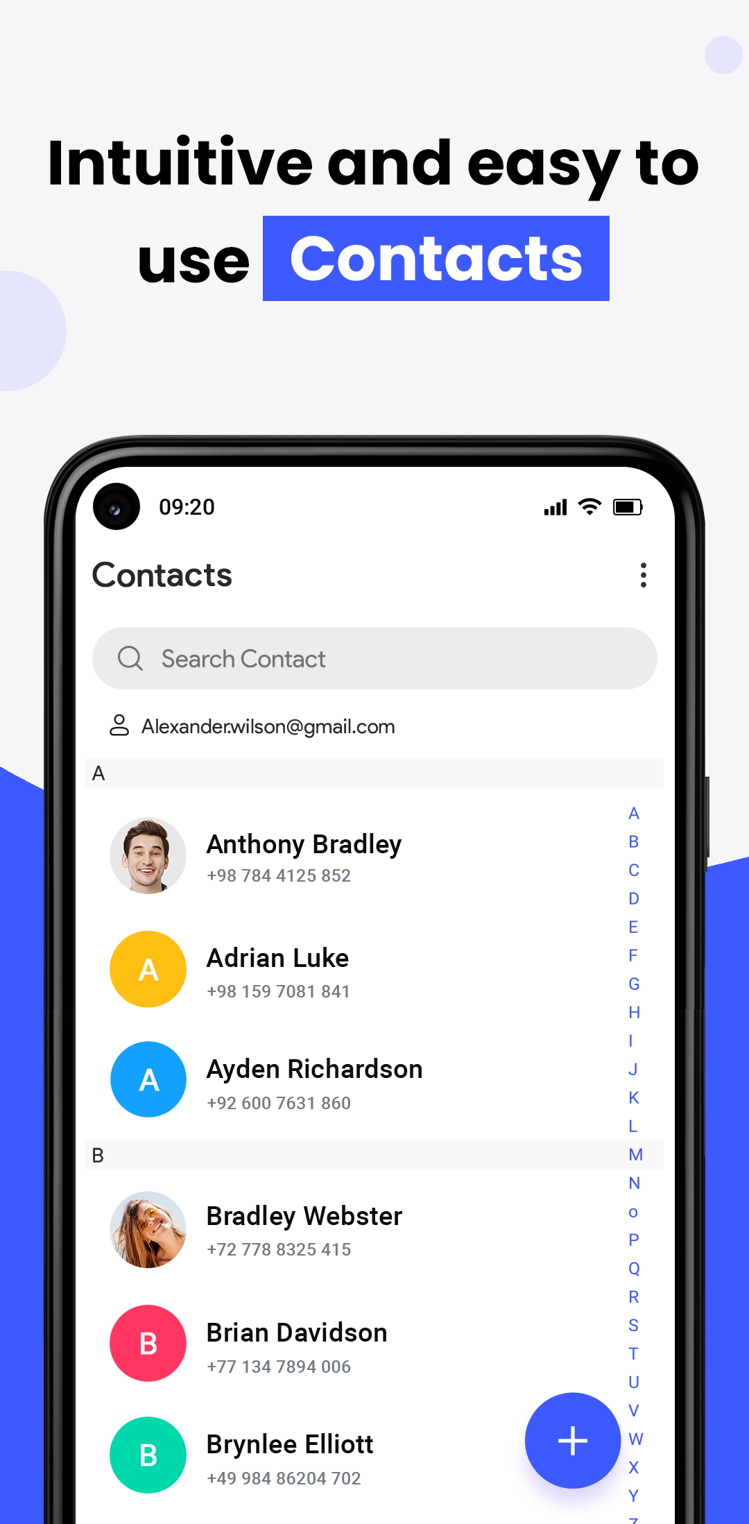 Contacts APK screenshot