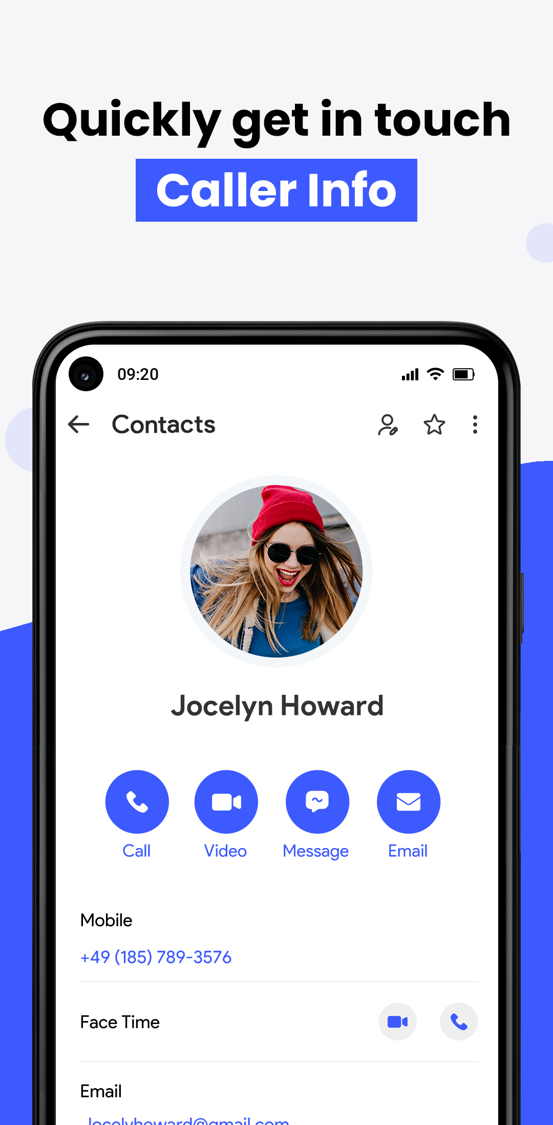 Contacts APK screenshot