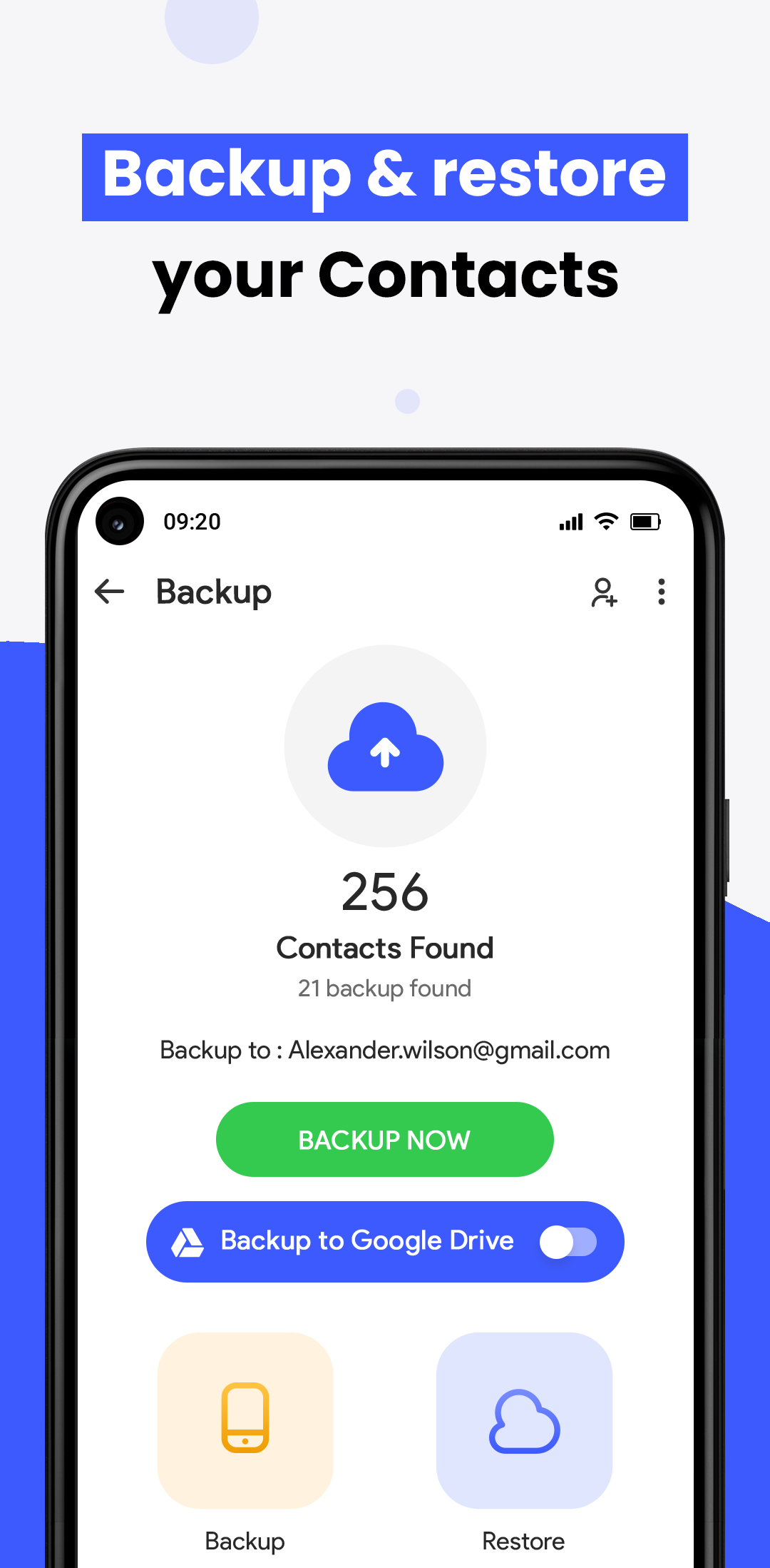 Contacts APK screenshot