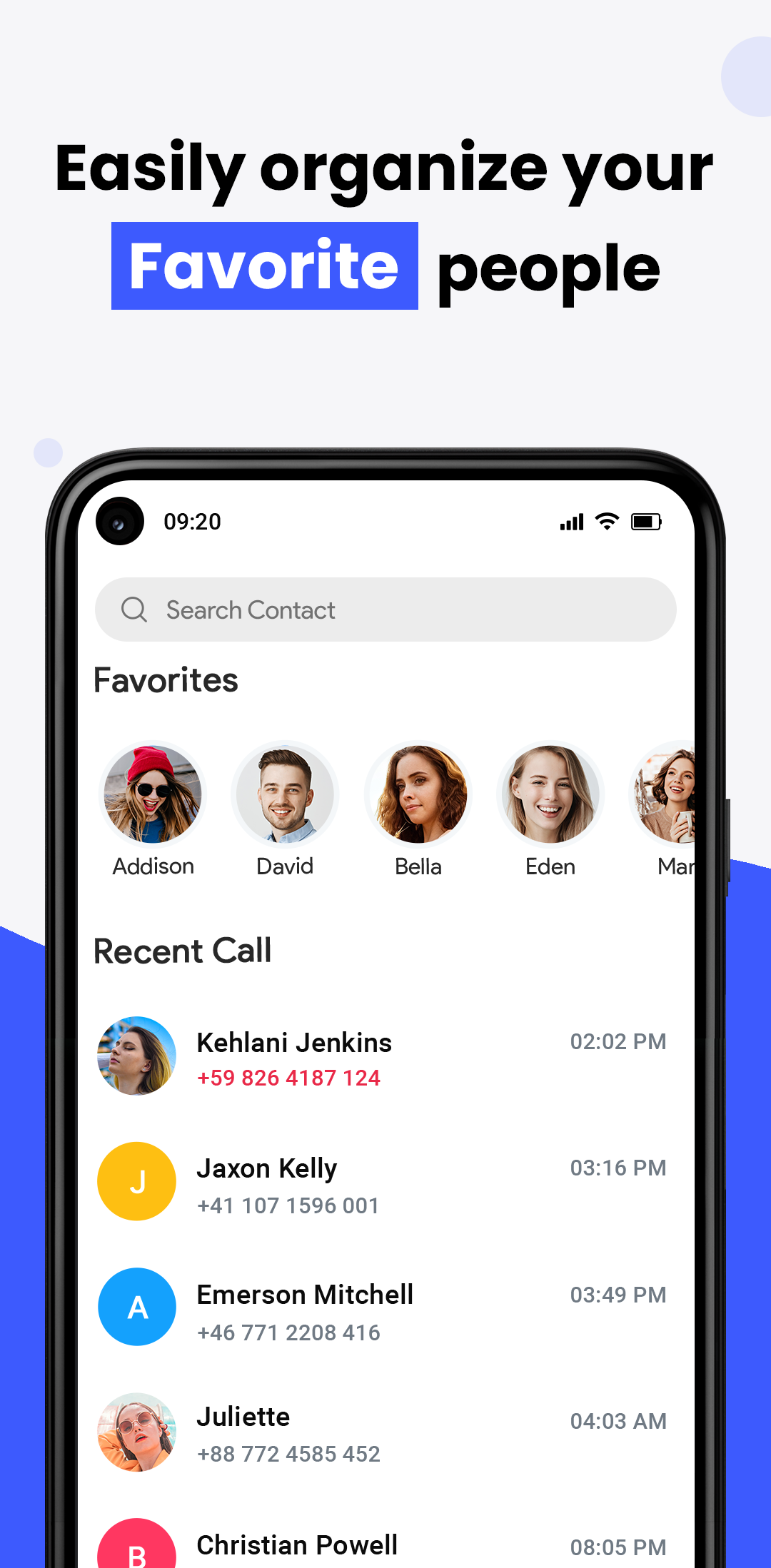 Contacts APK screenshot