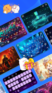 Cool & Fancy Keyboard Themes APK screenshot