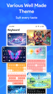 Cool & Fancy Keyboard Themes APK screenshot
