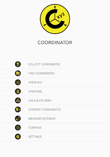 Coordinator-Collect Coordinate APK screenshot