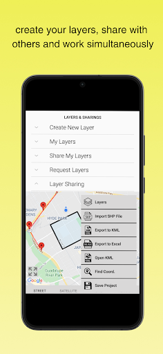 Coordinator-Collect Coordinate APK screenshot