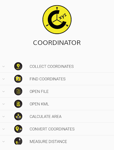 Coordinator-Collect Coordinate APK screenshot