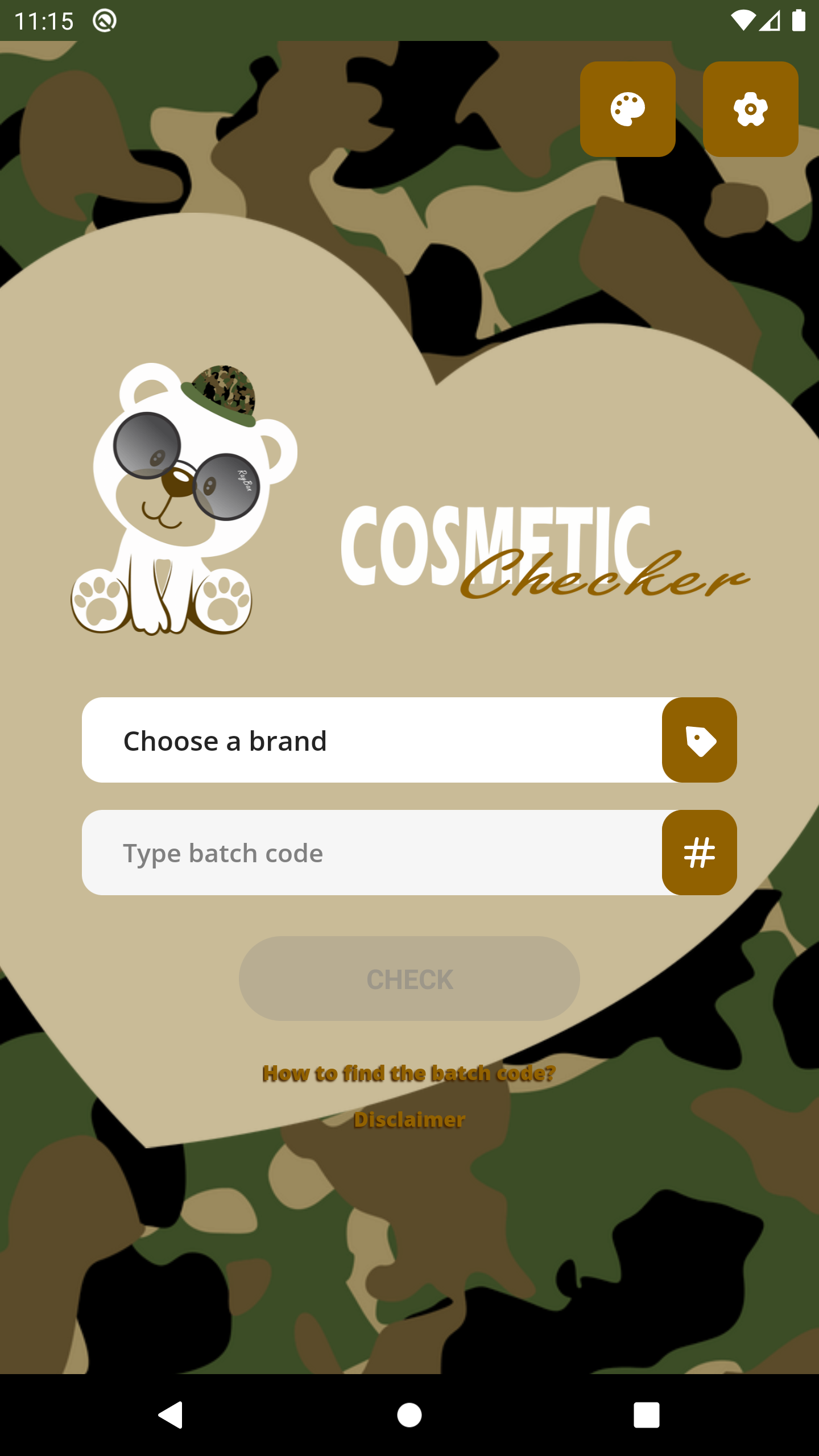 Cosmetic Checker APK screenshot