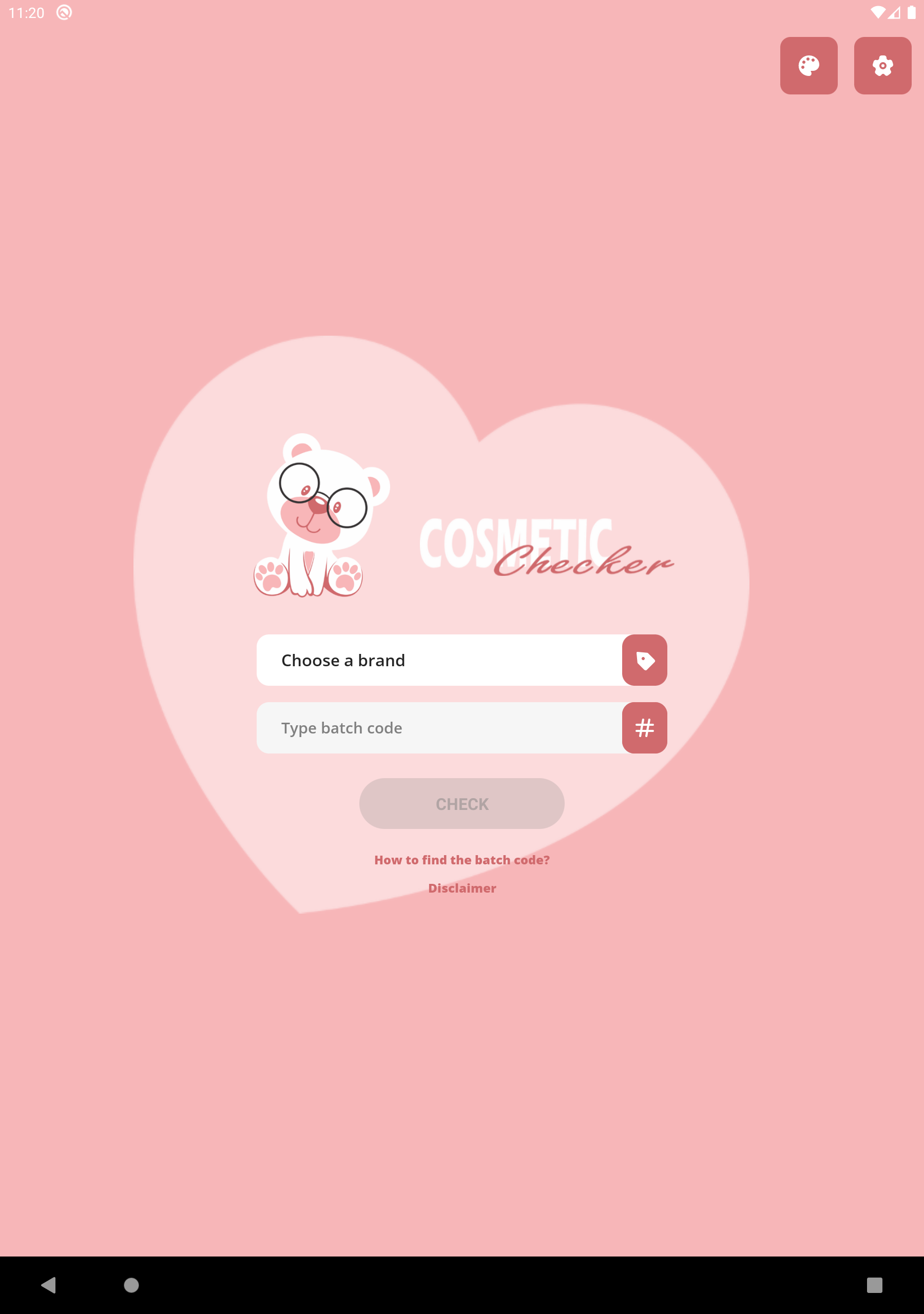 Cosmetic Checker APK screenshot