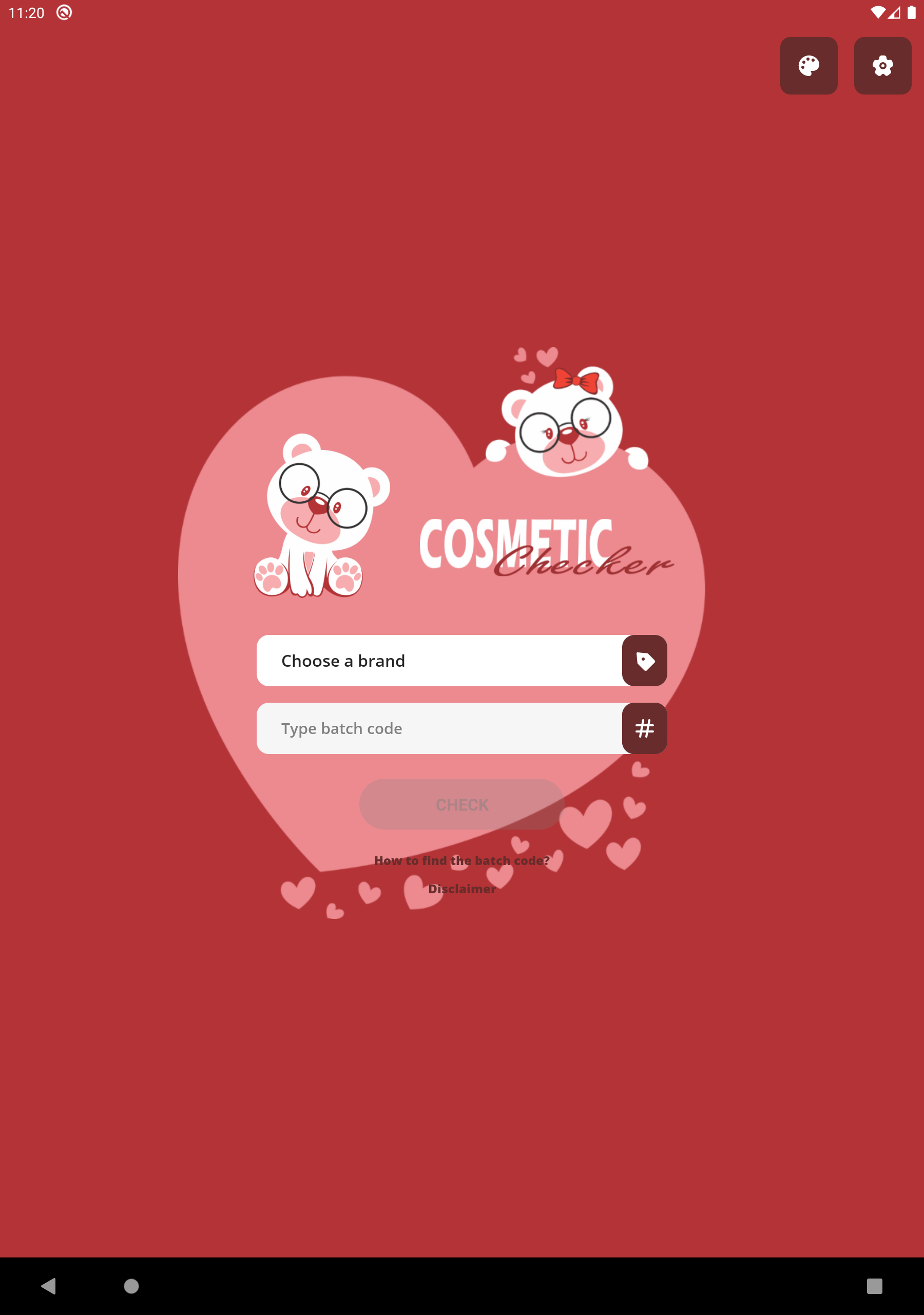 Cosmetic Checker APK screenshot