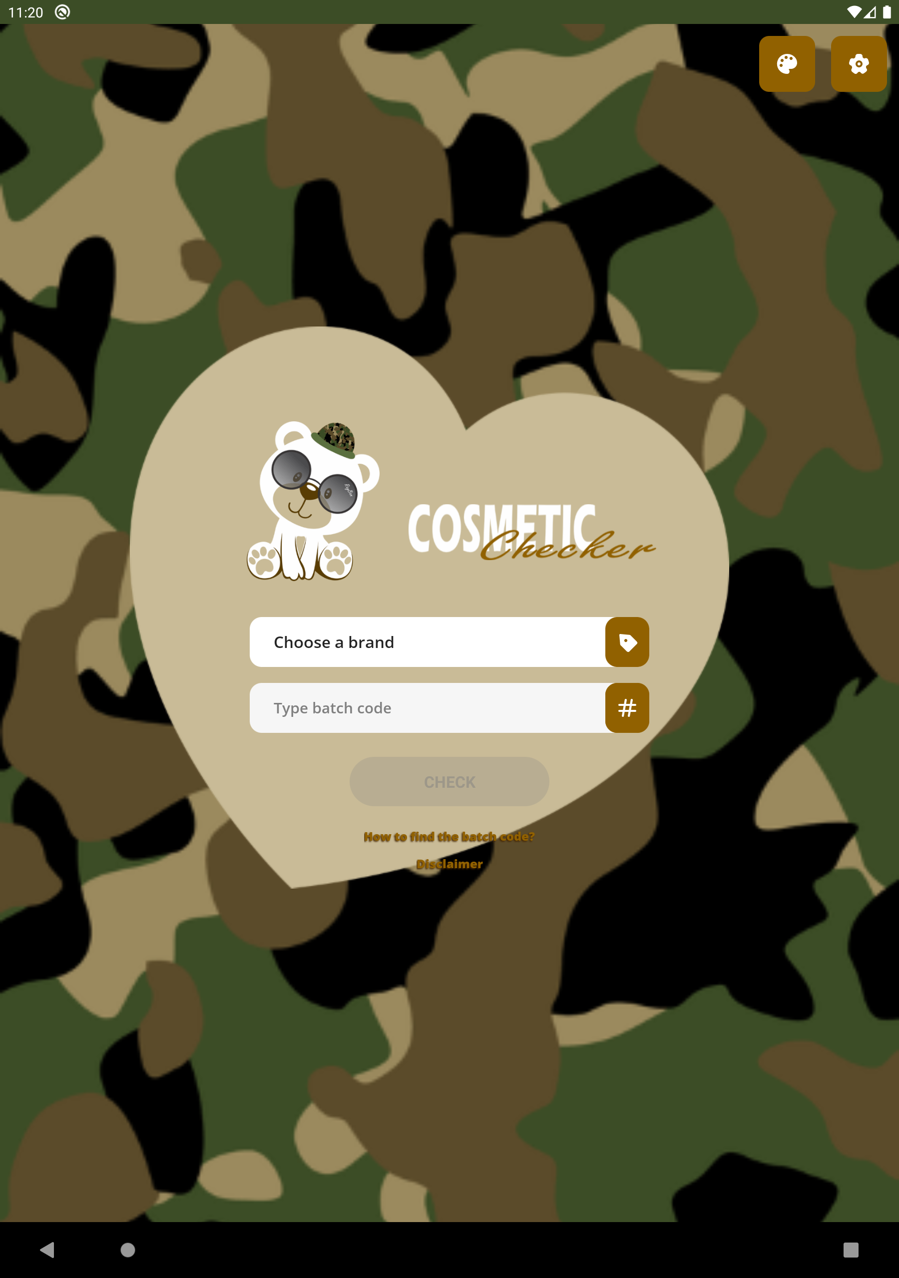 Cosmetic Checker APK screenshot