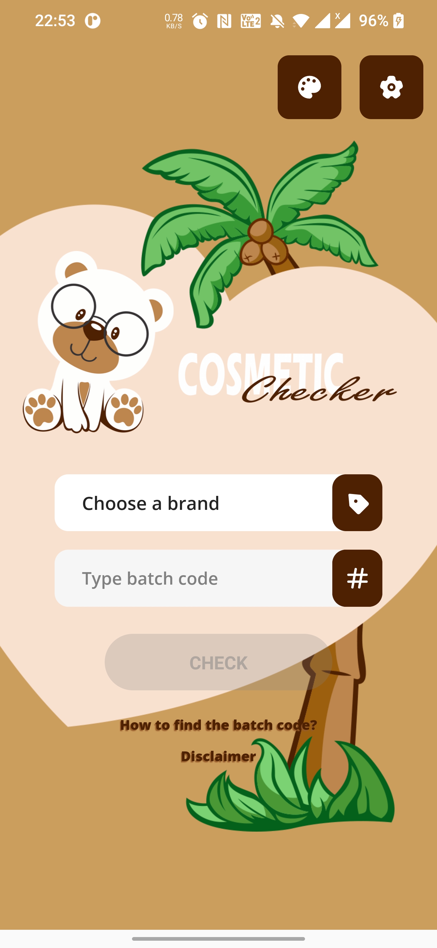 Cosmetic Checker APK screenshot