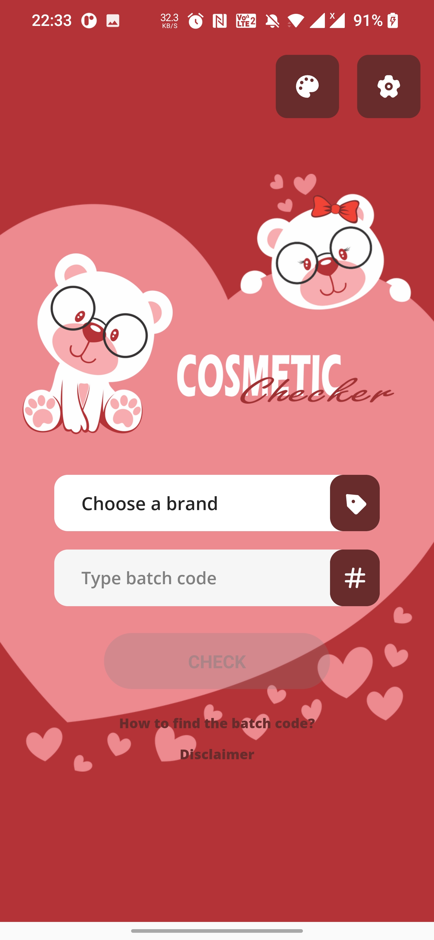 Cosmetic Checker APK screenshot