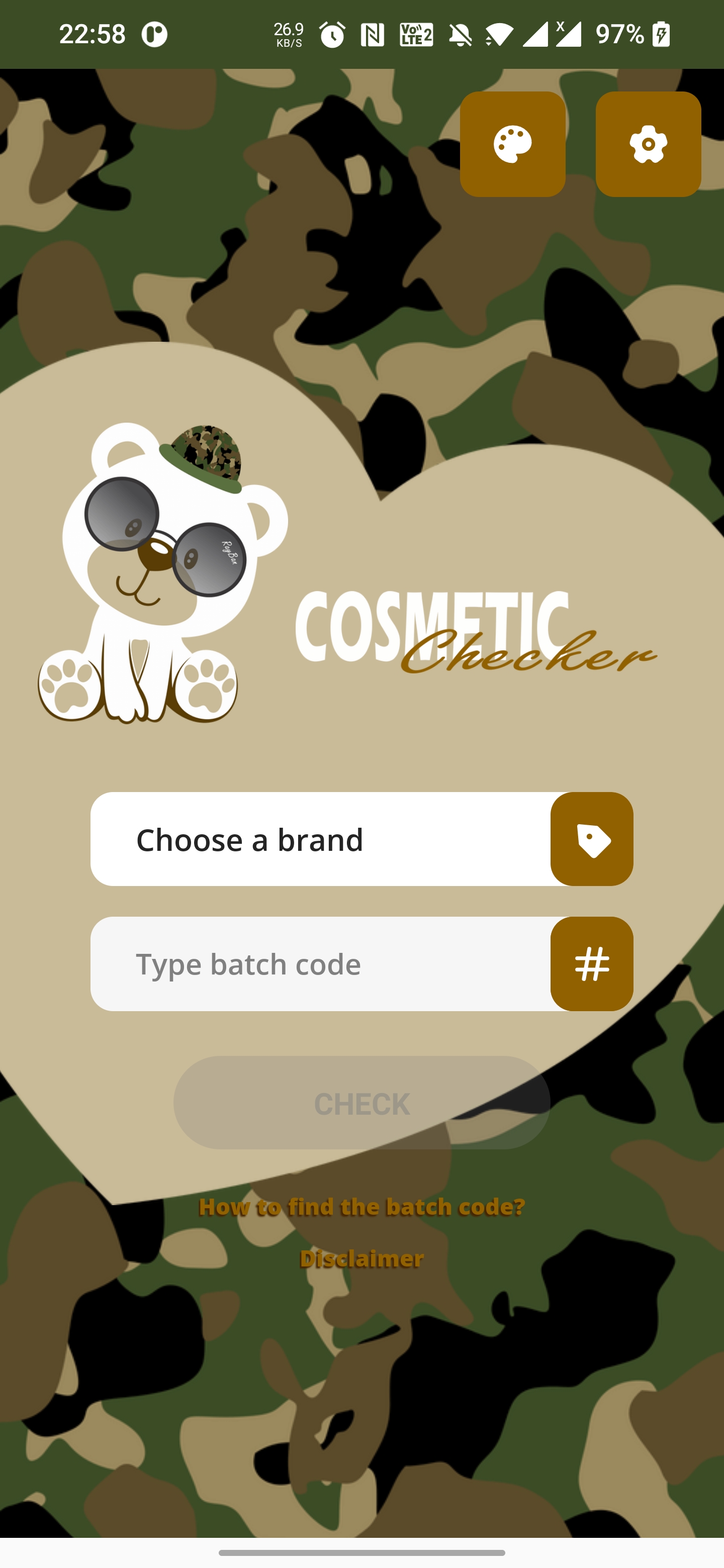 Cosmetic Checker APK screenshot