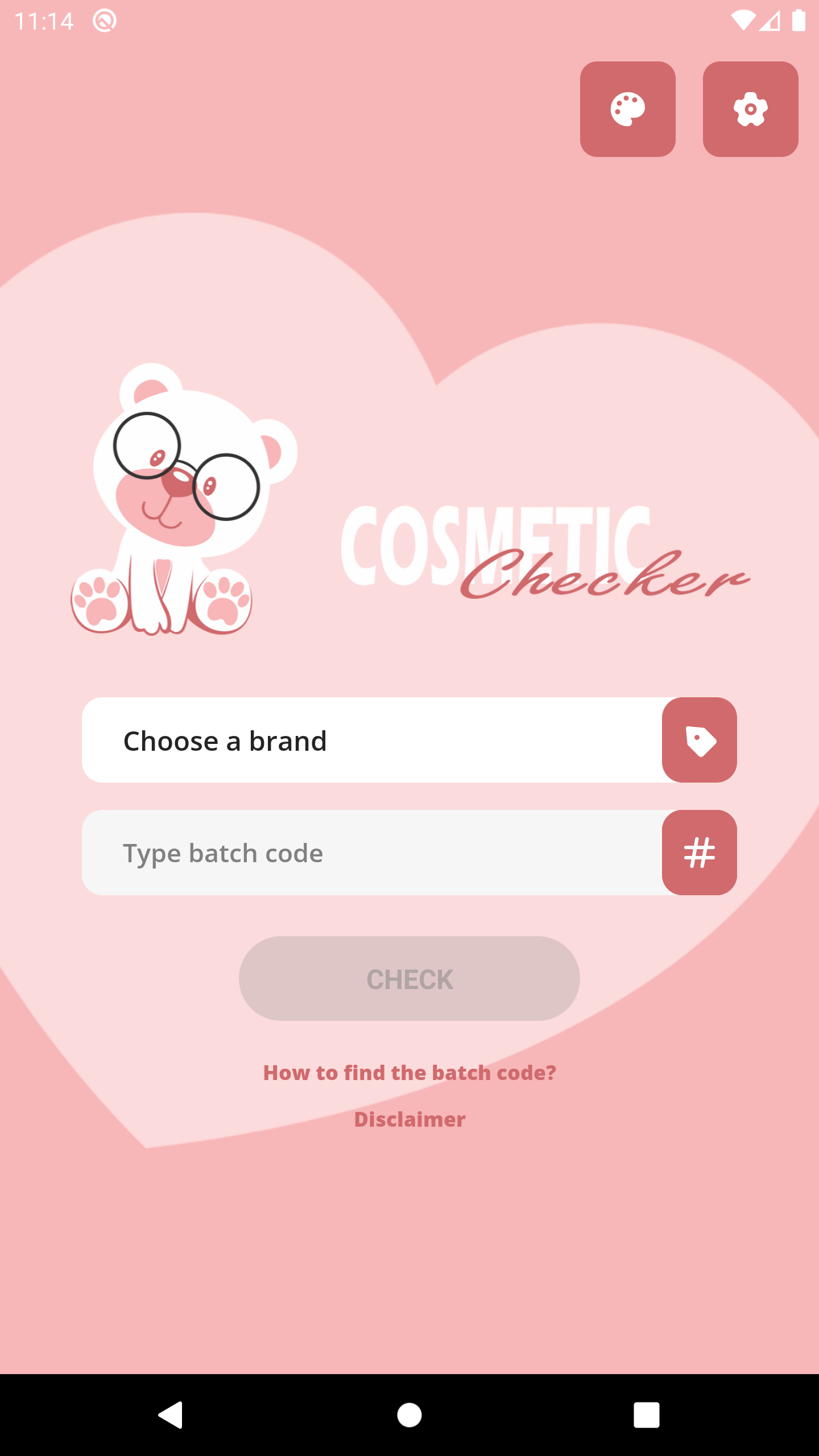 Cosmetic Checker APK screenshot