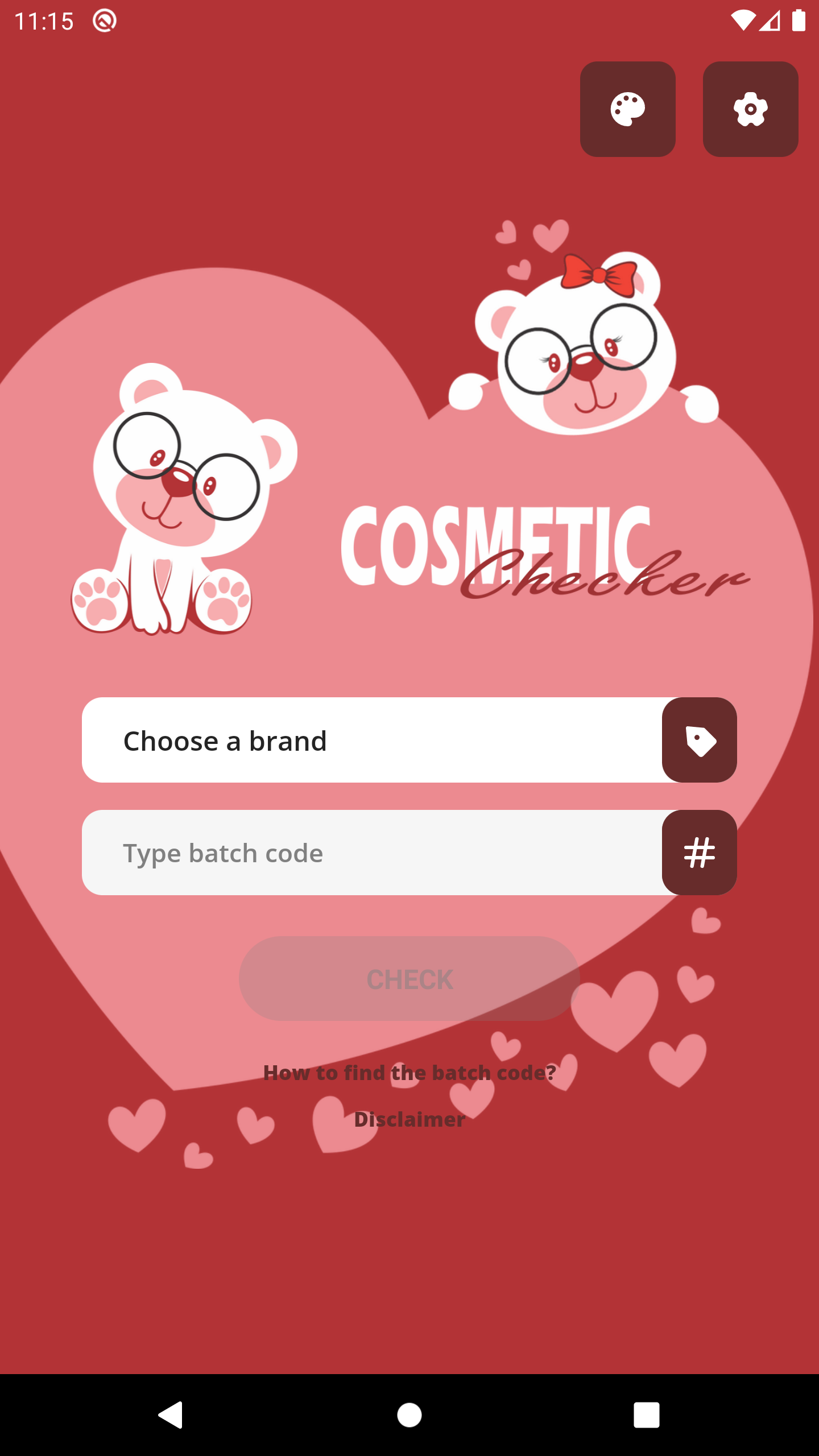 Cosmetic Checker APK screenshot