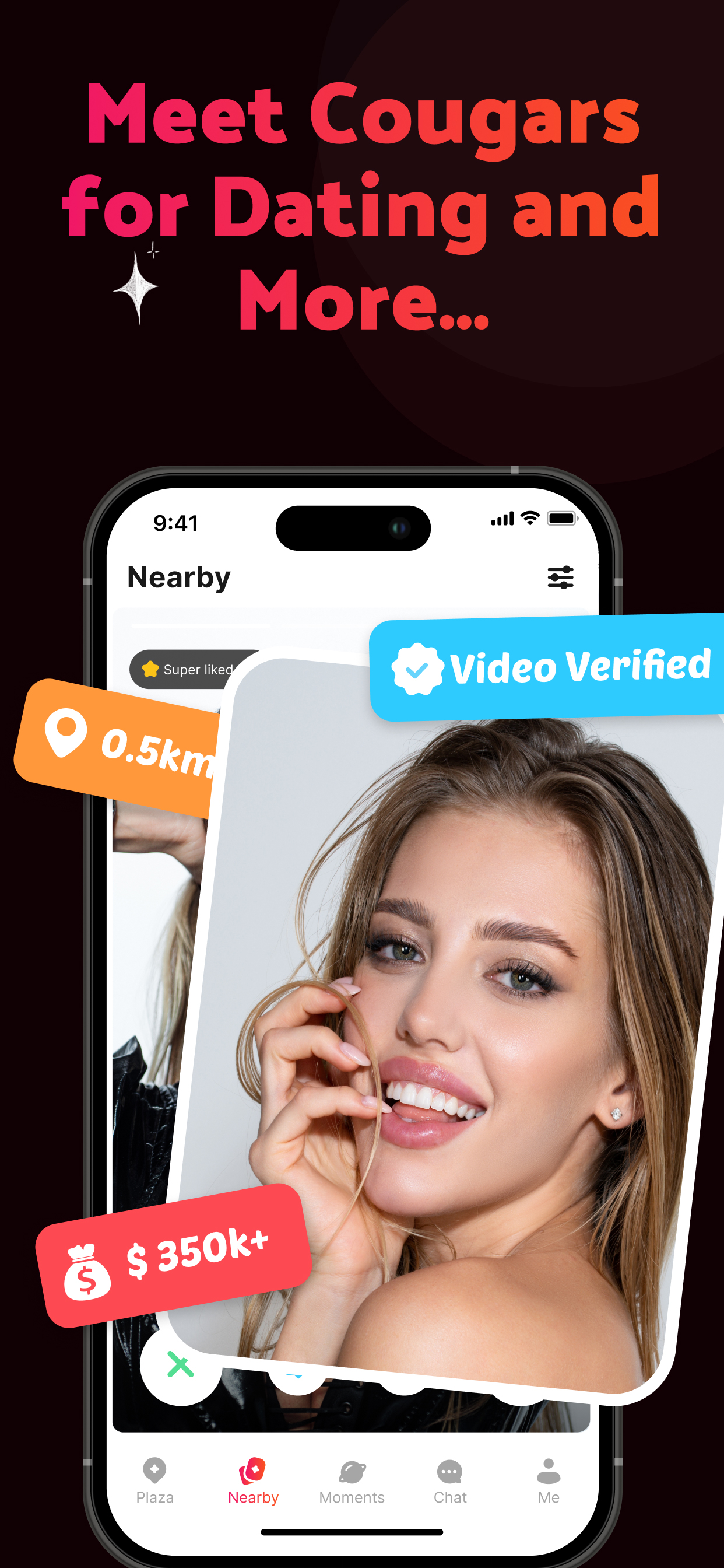 Cougar Dating Hookup App APK screenshot