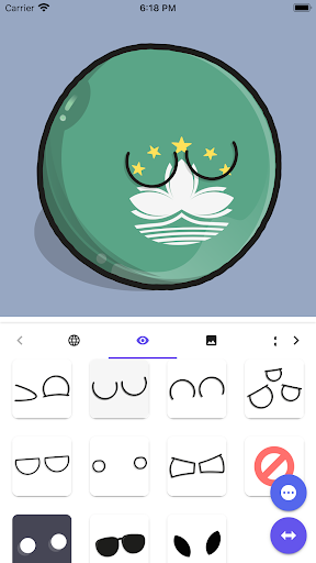 Countryballs Stickers APK screenshot