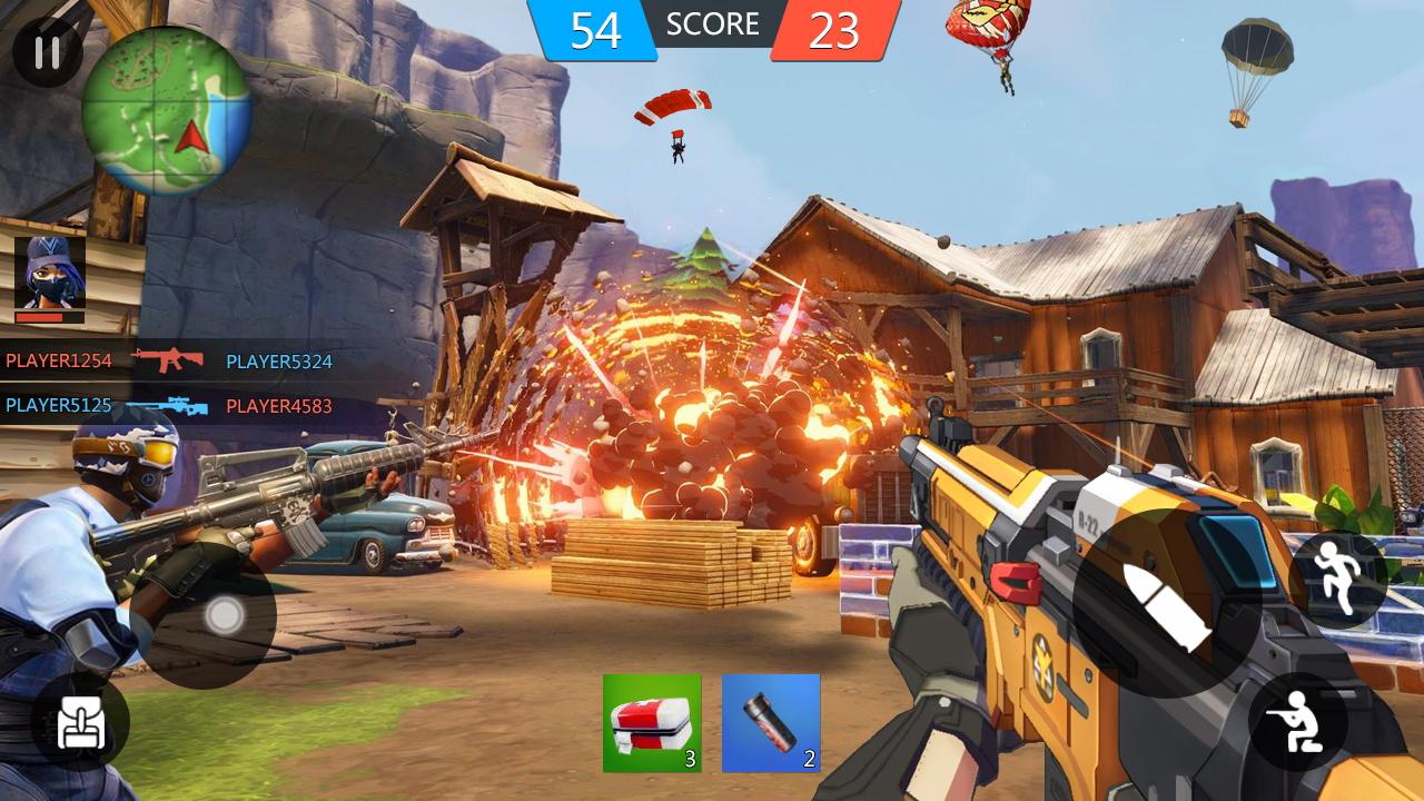 Cover Hunter - 3v3 Team Battle APK screenshot