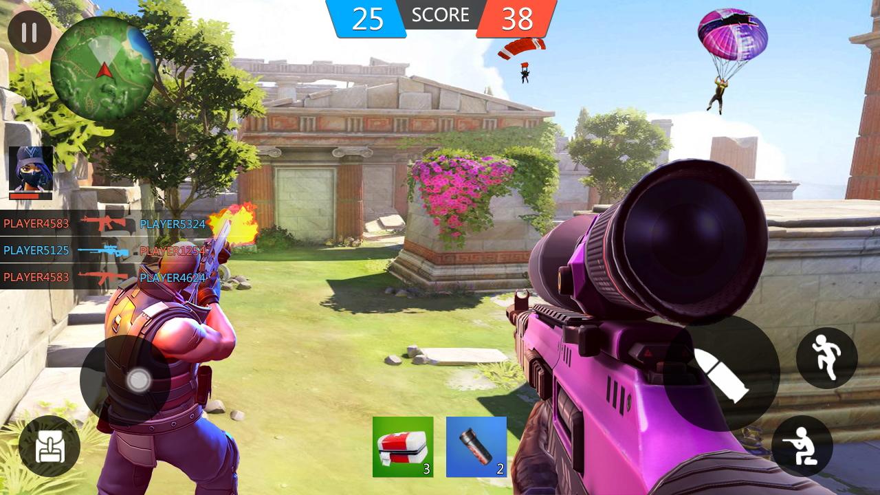 Cover Hunter - 3v3 Team Battle APK screenshot